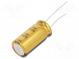 Kondenzátor  elektrolytický  THT  1000uF  35VDC  Ø12,5x25mm  ±20%