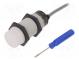Senzor  kapacitný  Dosah  0÷15mm  Konf.výstupu  PNP / NO