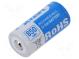 Aku  Li-Ion  16340  3,6V  850mAh  Ø16,5x34mm  2,5A