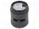 Signalizátor  zvukový  čierna  24VDC  24VAC  IP54  Ø60mm  -25÷50°C