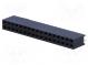 Zásuvka  kolíkový  zásuvka  PIN  34  priamy  2,54mm  THT  2x17
