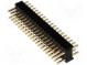Kolíková lišta  kolíkový  vidlica  PIN  40  priamy  1,27mm  THT