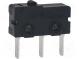 Mikrospínač SNAP ACTION  bez páčky  SPDT  5A/250VAC  5A/30VDC