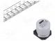 Kondenzátor  elektrolytický  SMD  220uF  63VDC  Ø12,5x13,5mm  ±20%