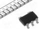 PMIC  menič DC/DC,LED ovládač  Uprac  6÷60V  Uvýst  60V  TSOT23-5